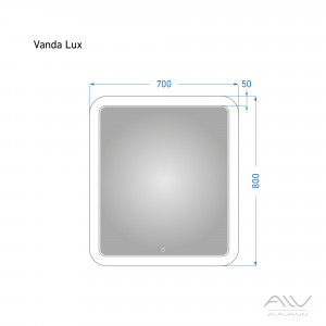 Зеркало Vanda Lux 70 с подсветкой